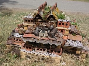 insect hotel, bugs, garden, garden projects for wildlife