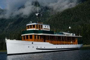 The Alaskan Inside Passage, MV Discovery, aclassicyacht, cruise boat 