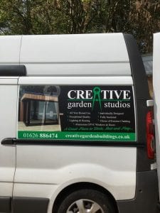 Creative Garden Studios van