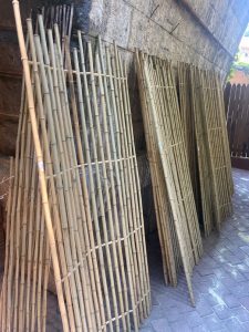 Bamboo products screens